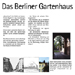 Tafel 1
Typus: Gartenhaus